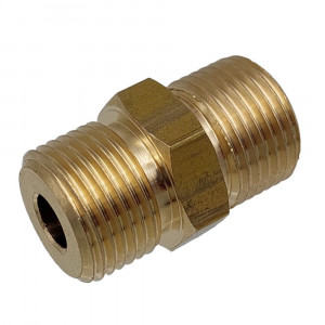 Соединитель резьбовой 3/8M-3/8M Nuova Simonelli (FITTING 3/8"M-3/8"M INT M8)