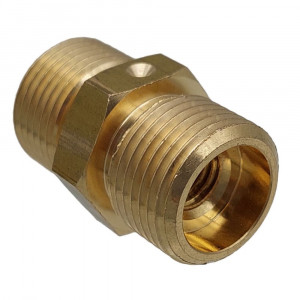 Соединитель резьбовой 3/8M-3/8M Nuova Simonelli (FITTING 3/8"M-3/8"M INT M8)